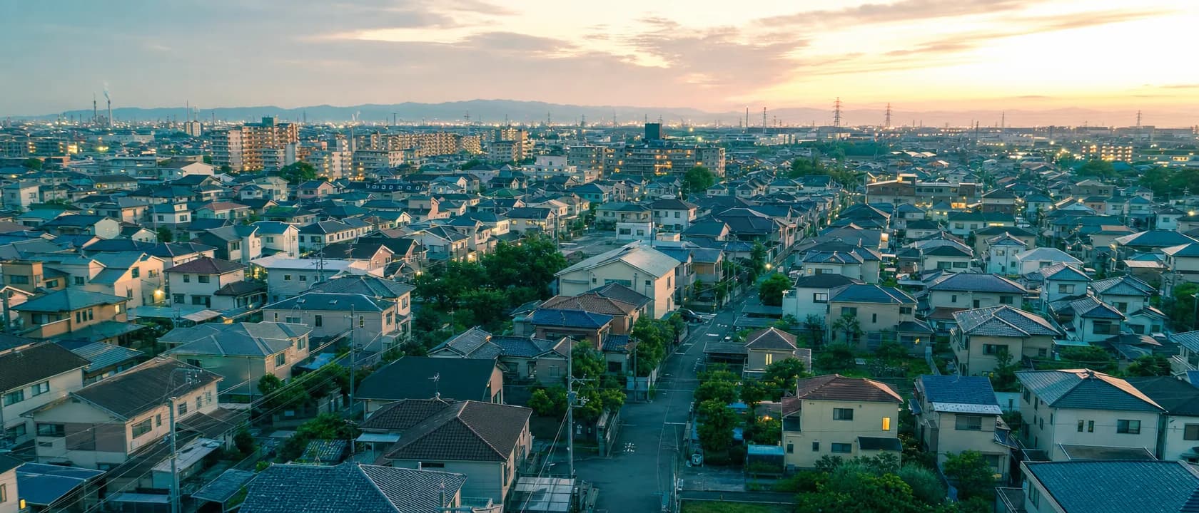 尼崎・西宮・伊丹・宝塚の街並み